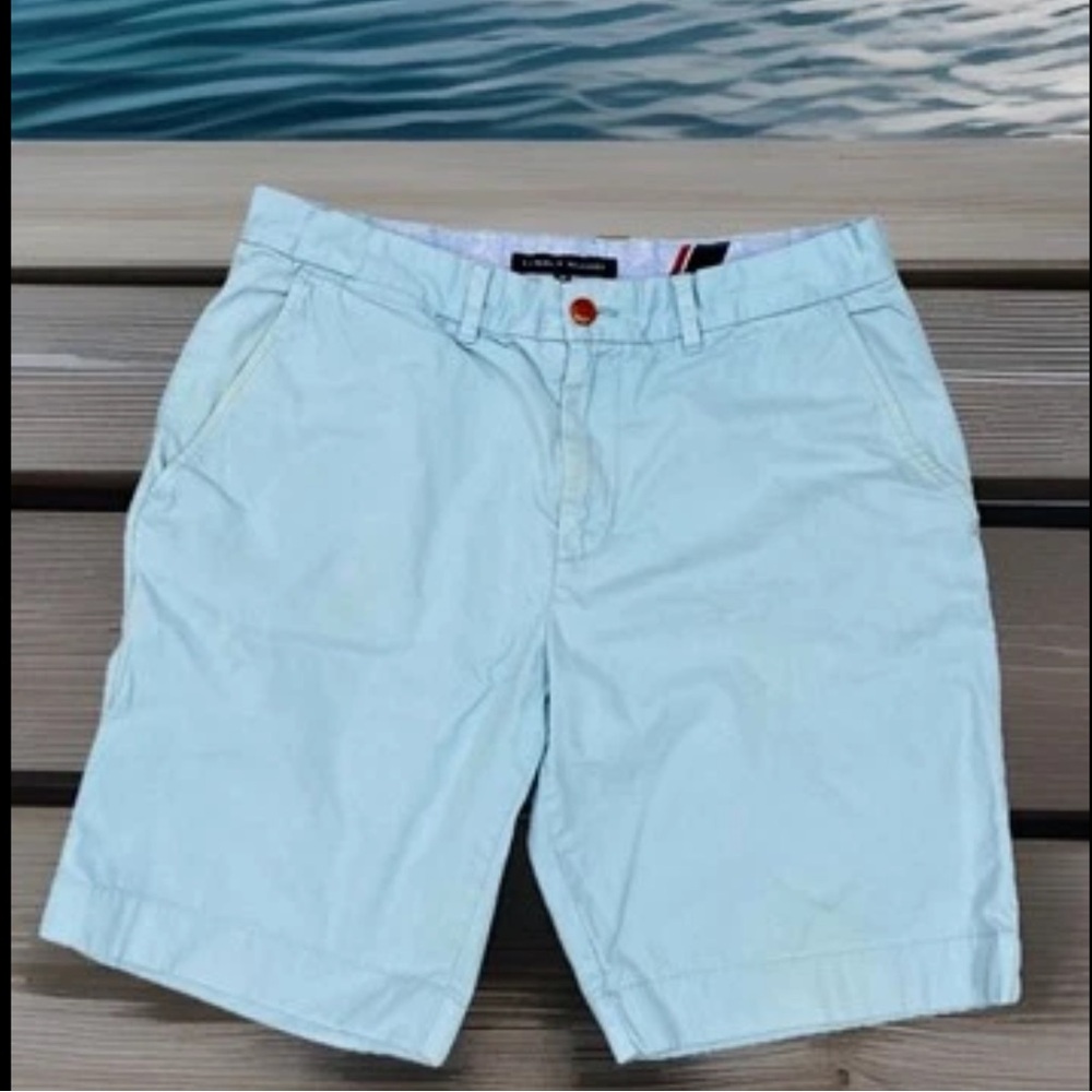Tommy Hilfiger Classic Fit TH Shorts Baby Blue Men’s 34